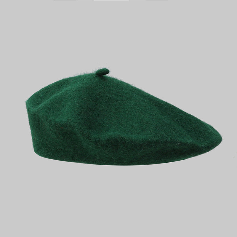 Wholesale Autumn and Winter Women's Solid Color Beret